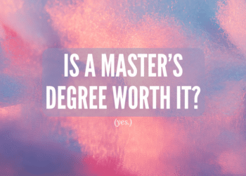 This article shows why a master's degree is still worth the cost.