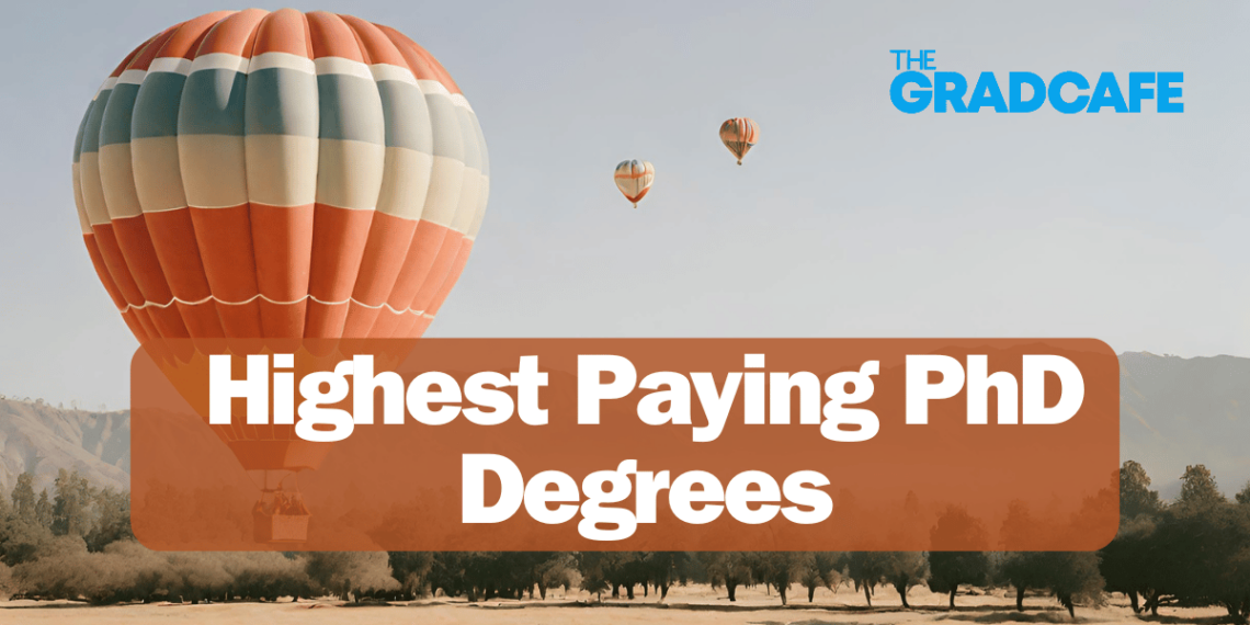 Top 10 Highest Paying PhD Degrees in 2024 - The Gradcafe
