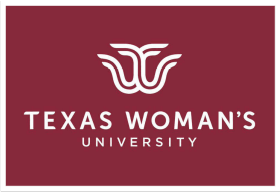 Texas women's university logo