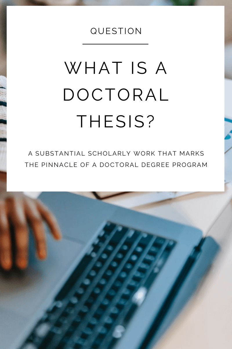 what is the meaning of master's thesis