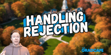 How do you deal with a grad school rejection? Let's talk about it.