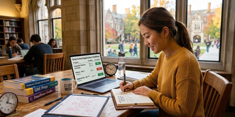 Grad School Application Deadlines